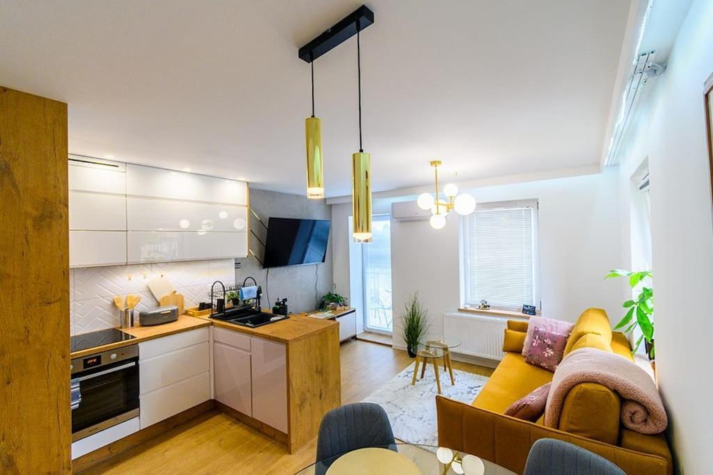 Apartment Slaski 46m, Ksiaz Kuchnia Klimatyzacja Wifi Parking